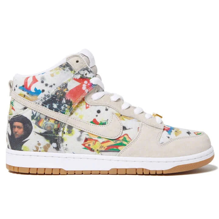 Supreme x Nike SB Dunk High Rammellzee FD8779-100