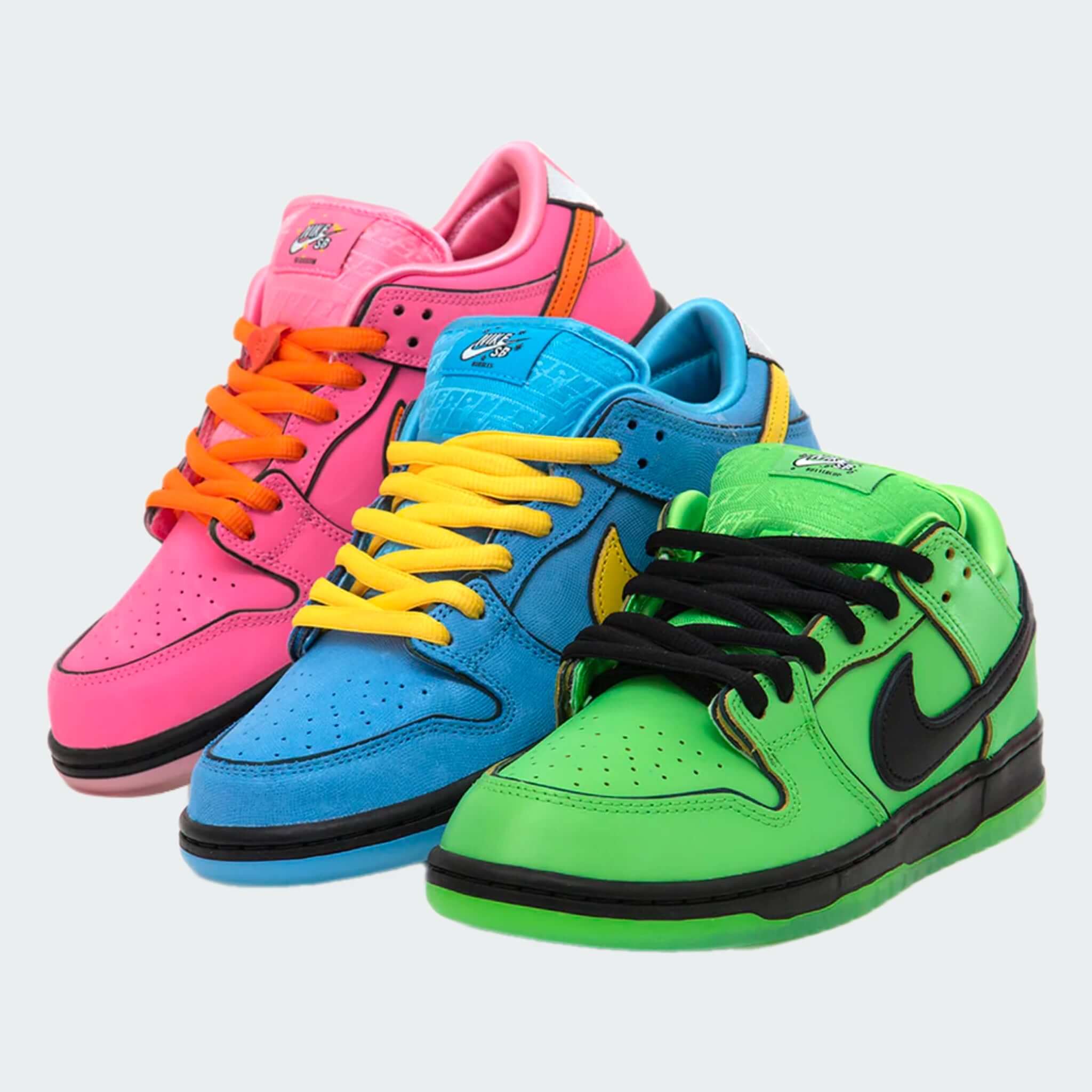 Powerpuff Girls x Nike SB Dunk Low Pro QS 