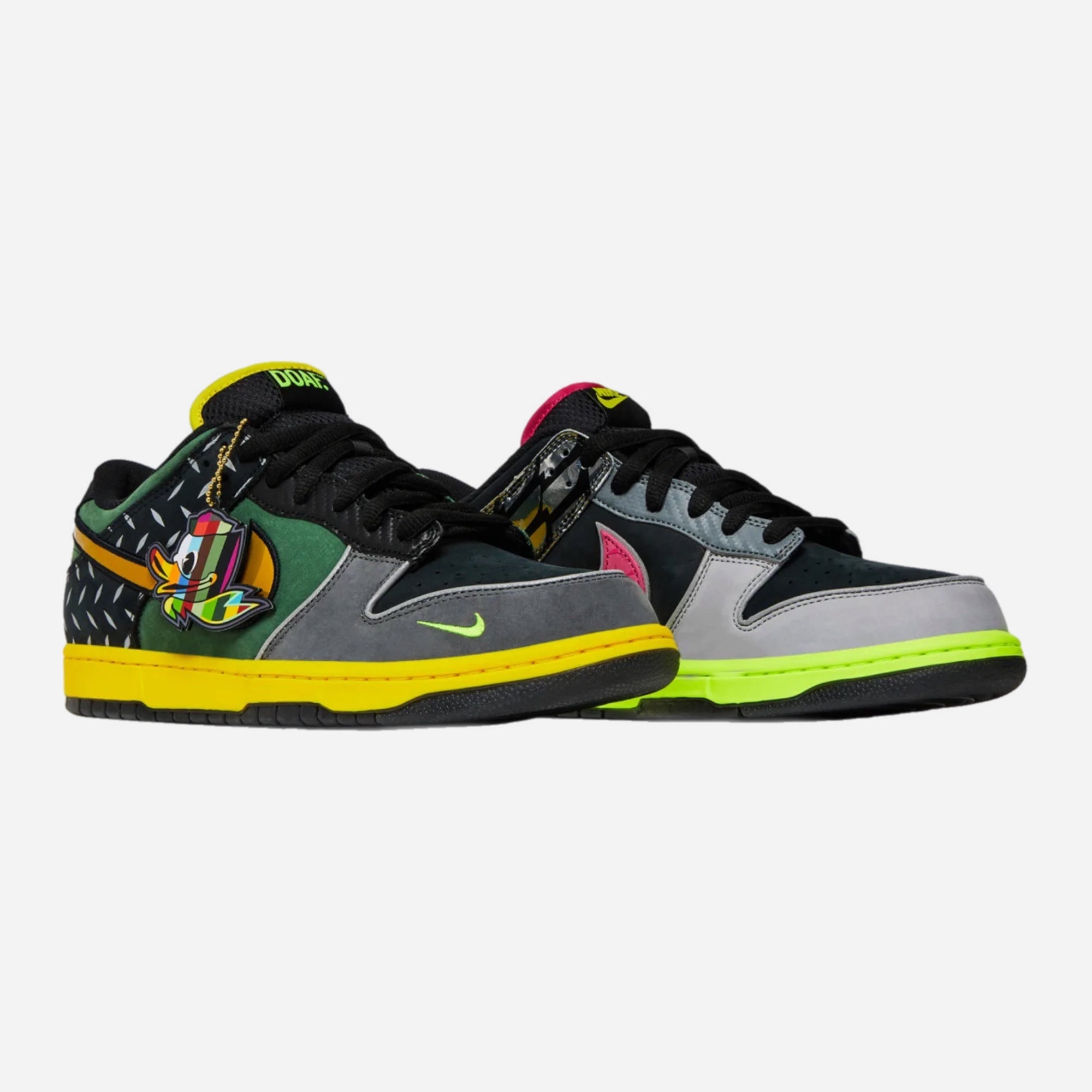 Nike Dunk Low
x University of Oregon PE ‘What the Duck- Ducks of a Feather’ “Home”