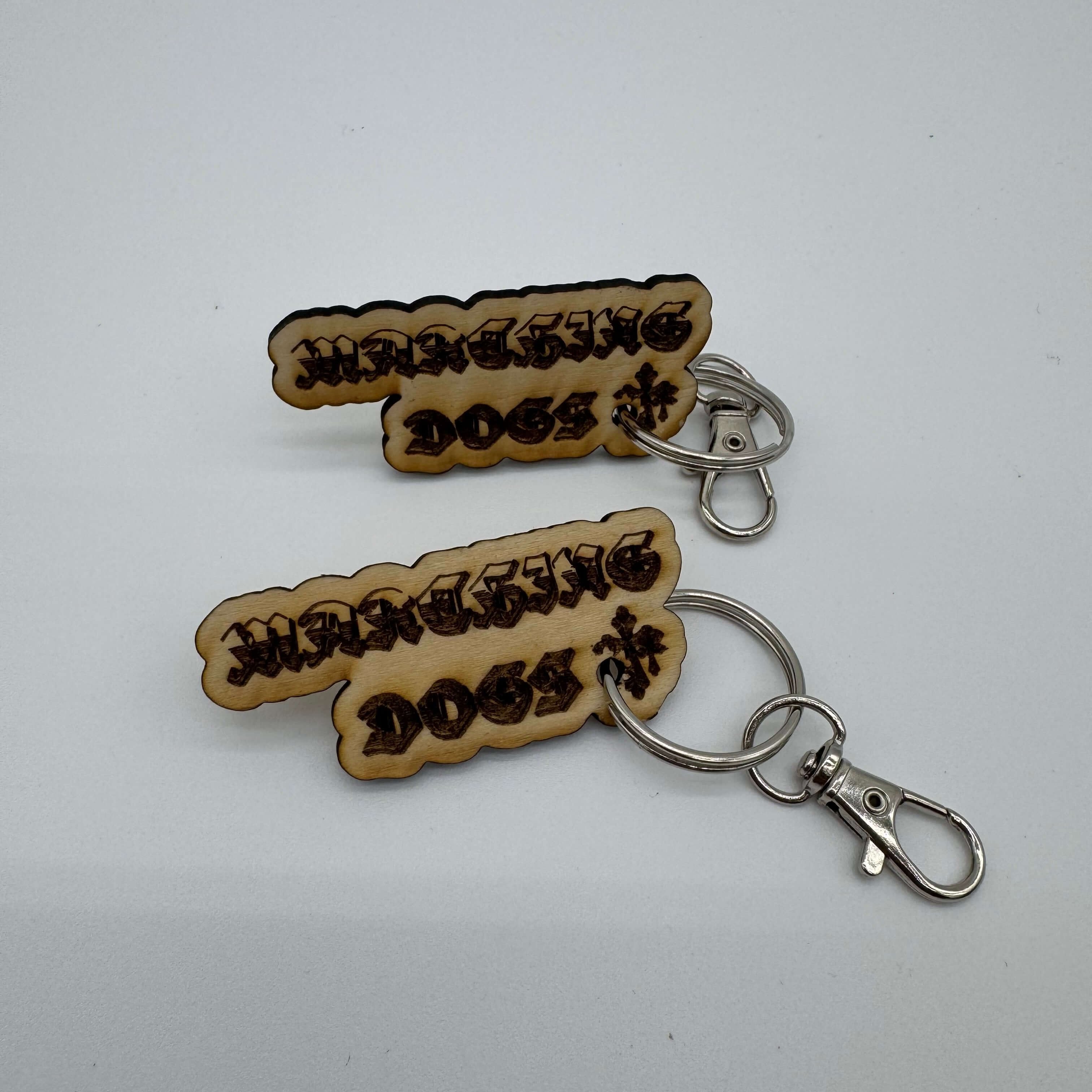 Marching Dogs 4-Year Anniversary Keychain