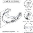 925-Sterling-Silver Hug Ring