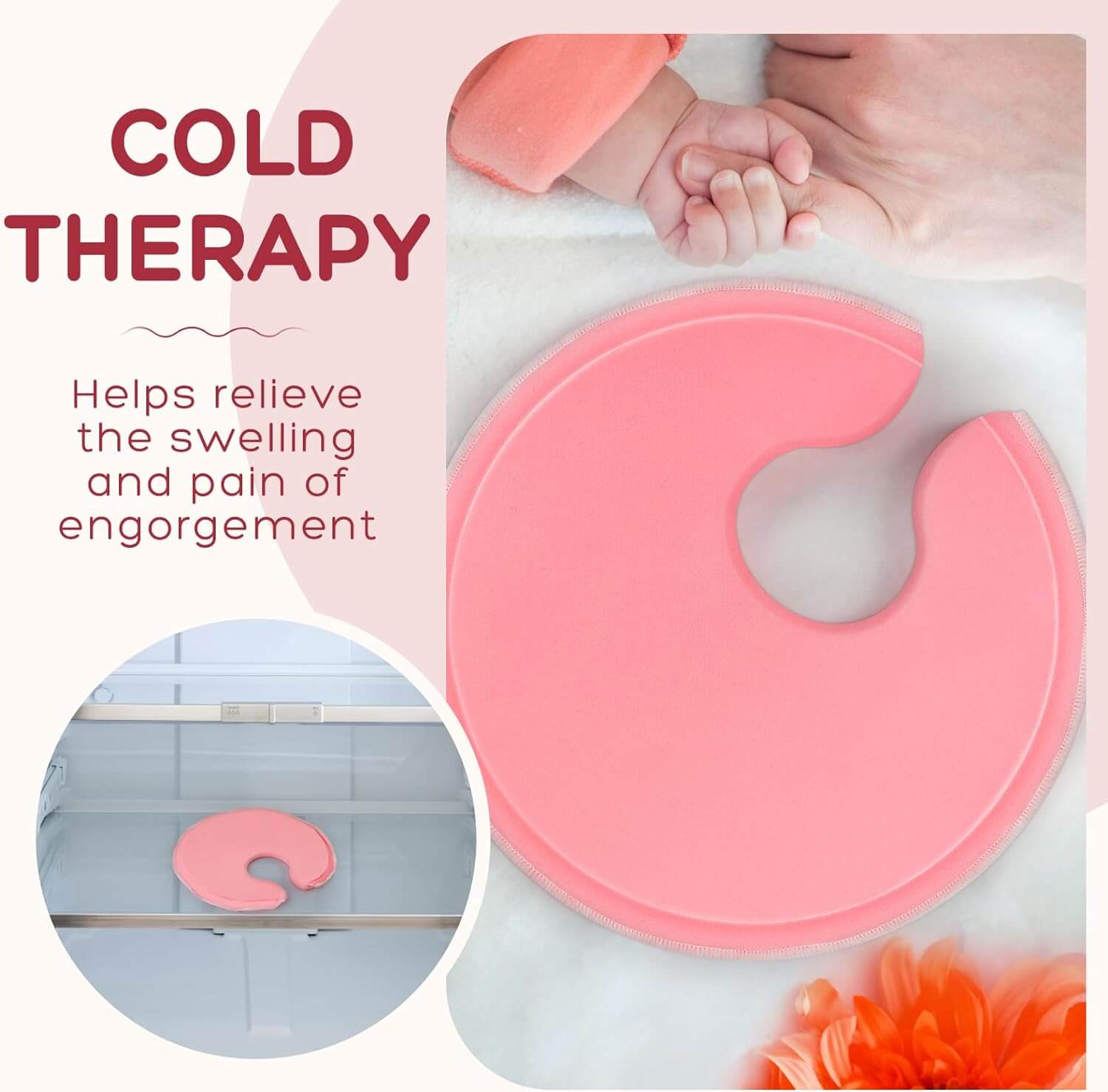 Soft Gel Breast Ice Pack