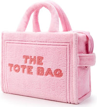 Piel sintética esponjosa 'The Tote Bag' con cremallera