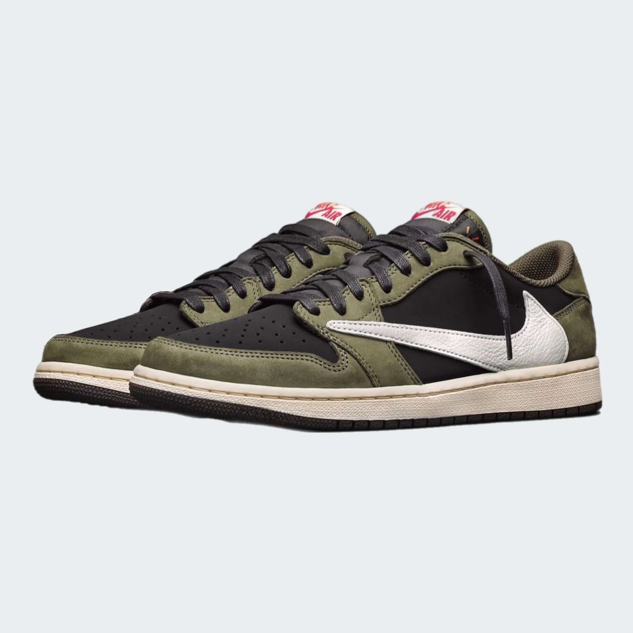 Dark olive jordan clearance 1