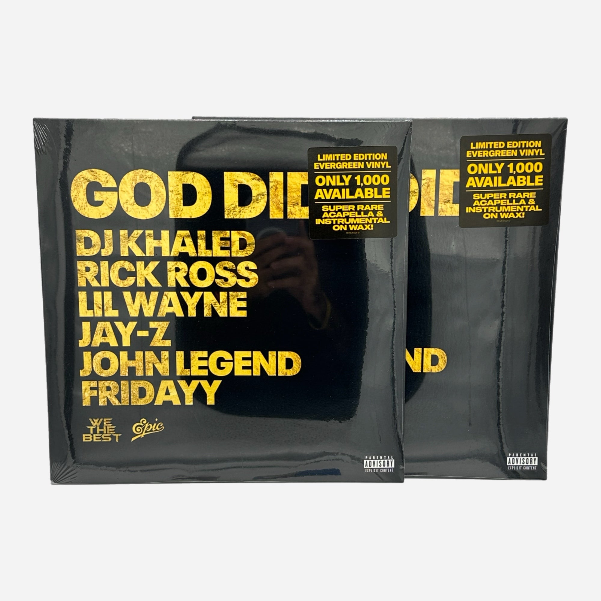 DJ Khaled “GOD DID” Limited Edition Evergreen 12” Vinyl