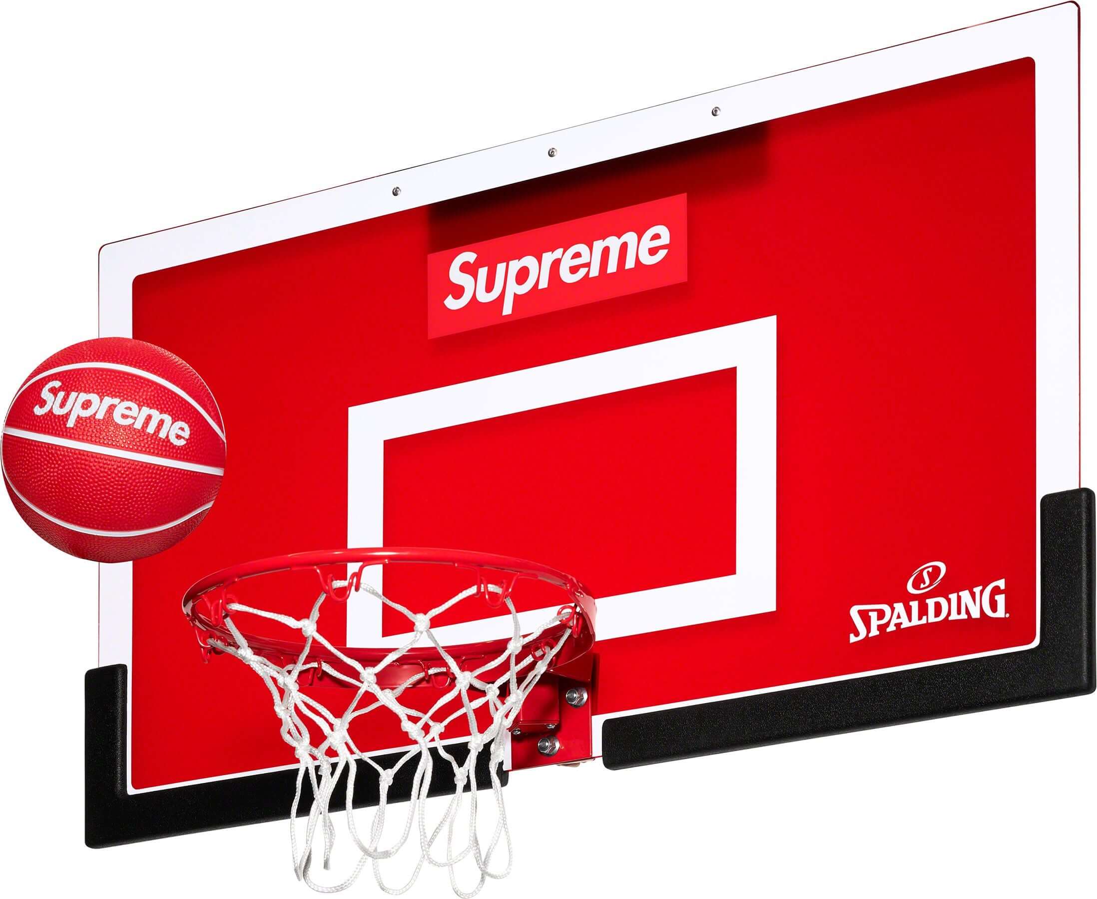 Supreme x Spalding Mini Basketball Hoop